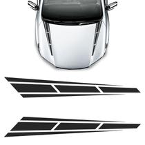 Adesivo Do Capô Faixa Carro Tuning Decorativo Universal