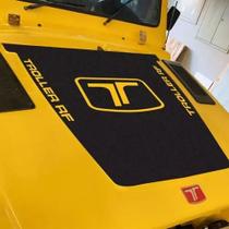 Adesivo Do Capo Troller Rf 1995 Ate 2000 Amarelo Wb536