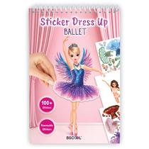 Adesivo Dress Up Ballet Adesivo Activity Book BSCOOL Kids 5+