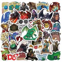 Adesivo Dungeons and Dragons Anime Vinil PVC 50 unidades Adesivo Dungeons and Dragons Anime Vinil PVC 50 unidades