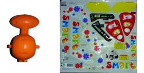 Adesivo E Alavanca Do Smart Passeio E Pedal (rosa)