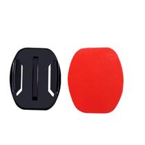 Adesivo E Base Plana Reta para fixação de GoPro Hero SJCam