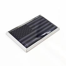 Adesivo e emblema Perdecor USA Car Chrome Flag 3 x 2 cm, pacote com 2 unidades