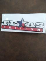 Adesivo em acrilico texas logo grande