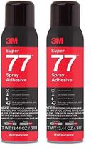 Adesivo em spray 3M Super 77 multiuso permanente 400mL x2
