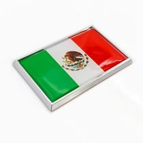 Adesivo Emblem Perdecor, bandeira do México para carro, pacote com 2 Adesivo Emblem Perdecor, bandeira do México para carro, pacote com 2