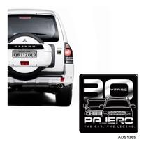 Adesivo Emblema 30 Anos Pajero Full Hpe Traseiro Resinado Adesivo Emblema 30 Anos Pajero Full Hpe Traseiro Resinado