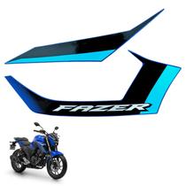 Adesivo Emblema Aba Tanque Direito Fazer Fz25 250 2025 Azul Metálico Adesivo Emblema Aba Tanque Direito Fazer Fz25 250 2025 Azul Metálico