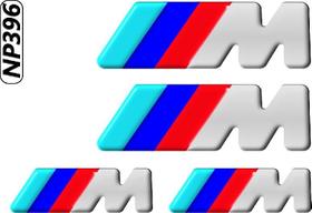 Adesivo Emblema Bmw M Pinça Freio Resinado Adesivo Emblema Bmw M Pinça Freio Resinado