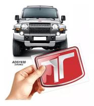 Adesivo Emblema Capô Troller T4 2015 2016 17 18 19 Resinado