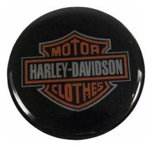 Adesivo Emblema Compatível Harley Davidson Resinado 50mm Rs9 Adesivo Emblema Compatível Harley Davidson Resinado 50mm Rs9