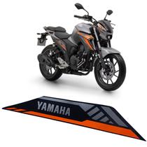 Adesivo Emblema Da Tampa Lateral Direito Fz25 2025 Cinza