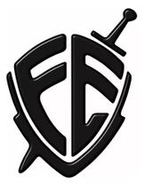 Adesivo Emblema Escudo Da Fé Resinado Preto Res09 Adesivo Emblema Escudo Da Fé Resinado Preto Res09