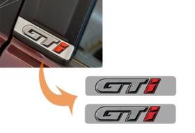 Adesivo Emblema GTI da Coluna da Porta VW Gol Gti