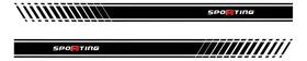 Adesivo Emblema Lateral Compatível Fiat Stilo Sporting Adesivo Emblema Lateral Compatível Fiat Stilo Sporting