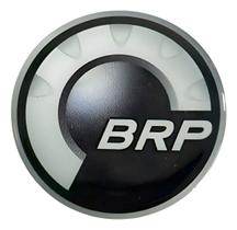 Adesivo Emblema Logo BRP Capô Sea-Doo 4 Tec 48mm Cinza
