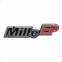 Adesivo Emblema Mille Ep Uno Mille Ep Cromado Resinado