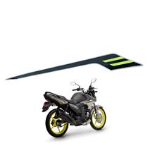 Adesivo Emblema Rabeta Traseira Direito Factor 150 Dx 2025 Prata