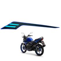 Adesivo Emblema Rabeta Traseira Esquerdo Factor 150 Dx 2025 Azul Metálico