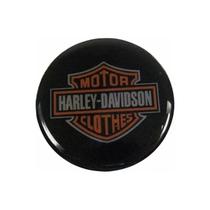 Adesivo Emblema Resinado 50mm Compatível Harley-Davidson