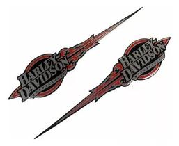 Adesivo Emblema Resinado Harley Davidson Np896