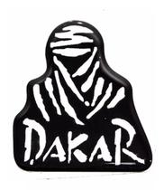 Adesivo Emblema Resinado Preto Compatível Pajero Dakar Adesivo Emblema Resinado Preto Compatível Pajero Dakar