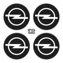 Adesivo Emblema Roda Opel 4 Unidades 55mm Resinado