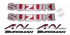 Adesivo Emblema Suzuki Burgman An125 2007 Kit 02