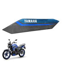 Adesivo Emblema Tampa Lateral Esquerdo Ybr150 Factor Dx 2025 Azul Metálico