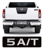 Adesivo Emblema Tampa Traseira Nissan Frontier 5 A/t Adesivo Emblema Tampa Traseira Nissan Frontier 5 A/t