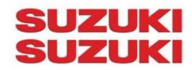 Adesivo Emblema Tanque Compatível Suzuki Vermelho Resinado