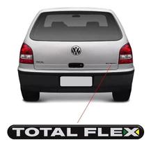 Adesivo Emblema Total Flex Resinado Gol Fox Saveiro