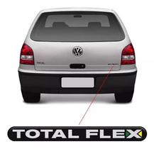 Adesivo Emblema Total Flex Resinado Gol Fox Saveiro ...