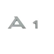 Adesivo Emblema Traseiro Audi A1 Cromado Abs