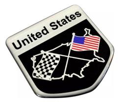 Adesivo Emblema United States Usa Gm Chevrolet Ford Dodge