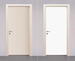 Adesivo Envelopamento Decorativo de Porta Lisa Branco Fosco