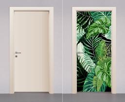 Adesivo Envelopamento Decorativo de Porta Plantas Natureza