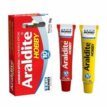 Adesivo Epóxi Araldite 16g Tek Bond Hobby - União Durável e de Cura Rápida em Projetos de Artesanato e Reparos Adesivo Epóxi Araldite 16g Tek Bond Hobby - União Durável e de Cura Rápida em Projetos de Artesanato e Reparos