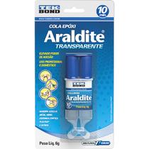 Adesivo Epóxi Araldite Tipo Seringa 6 G 10828500602 Tekbond Araldite Transparente Adesivo Epóxi Araldite Tipo Seringa 6 G 10828500602 Tekbond Araldite Transparente
