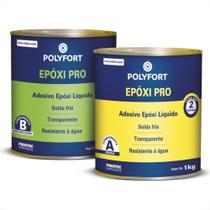 Adesivo Epoxi Polyfort 2H 1,8Kg Resina+Endurecedor Pulvitec Ea001 Adesivo Epoxi Polyfort 2H 1,8Kg Resina+Endurecedor Pulvitec Ea001