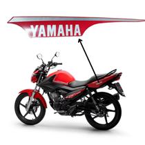 Adesivo Esquerdo Rabeta Yamaha Factor 150 Vermelha 2024