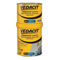 Adesivo Estrutural Compound - Vedacit 1kg