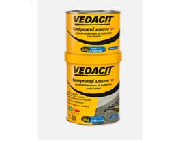 Adesivo Estrutural de Base Epoxi Compoundi (A B) 1KG -VEDACIT