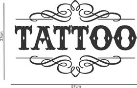 Adesivo Estúdio De Tatuagem Tattoo Body Ink Studio Tatoo N31