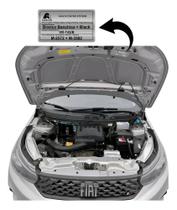 Adesivo Etiqueta Cor Capô Fiat Argo Branco Banchisa Adesivo Etiqueta Cor Capô Fiat Argo Branco Banchisa