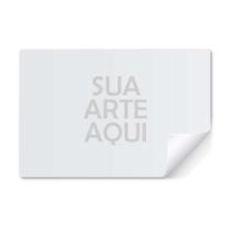 Adesivo Etiqueta Personalizado 10x8cm Vinil Logo Impressão