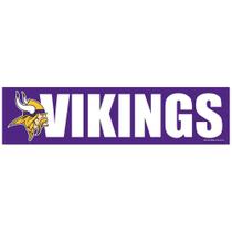 Adesivo Faixa Bumper Strip 30x7,5 Minnesota Vikings - Wincraft