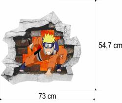 Adesivo Faixa Decorativa Naruto Papel de Parede