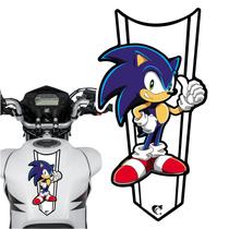Adesivo Faixa Gravata sem resina Sonic Branco - Teu Adesivo