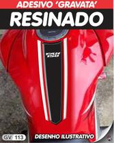 Adesivo Faixa ( Gravata ) Tanque Fan 150 Resinado Adesivo Faixa ( Gravata ) Tanque Fan 150 Resinado